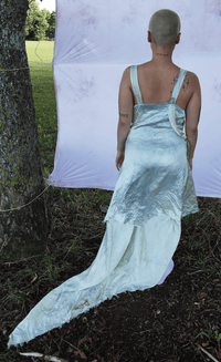 sage rosemary crystal manifestation dress-EIRINN HAYHOW-APOC STORE