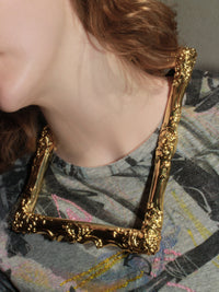 Self portrait necklace gold-Marland Backus-APOC STORE