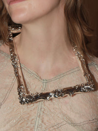 Self portrait necklace silver-Marland Backus-APOC STORE