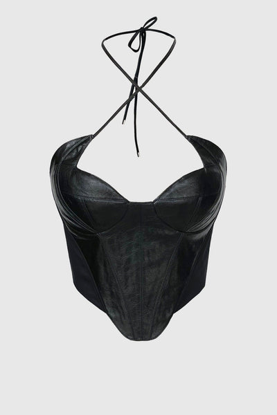 'SHE IS EVIL' CORSET-Marina Eerrie-APOC STORE