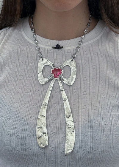 Big Bow Neckace-Emma Pryde-APOC STORE