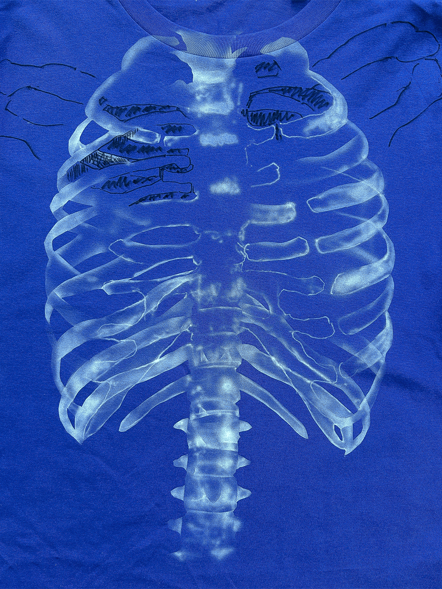 Skeleton long sleeve-Mia Violet-APOC STORE