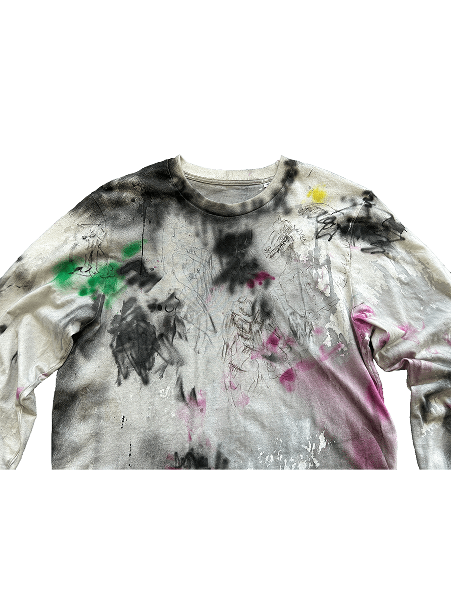 Sketch book page long sleeve-Mia Violet-APOC STORE
