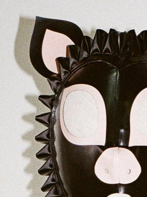 PIGLET HOOD BLACK-Soft Skin Latex-APOC STORE