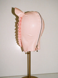 PIGLET HOOD PINK-Soft Skin Latex-APOC STORE