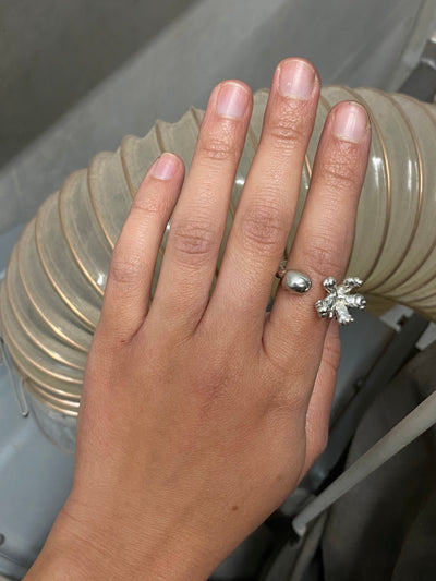 Small Ball Ring-Élise Deubel-APOC STORE