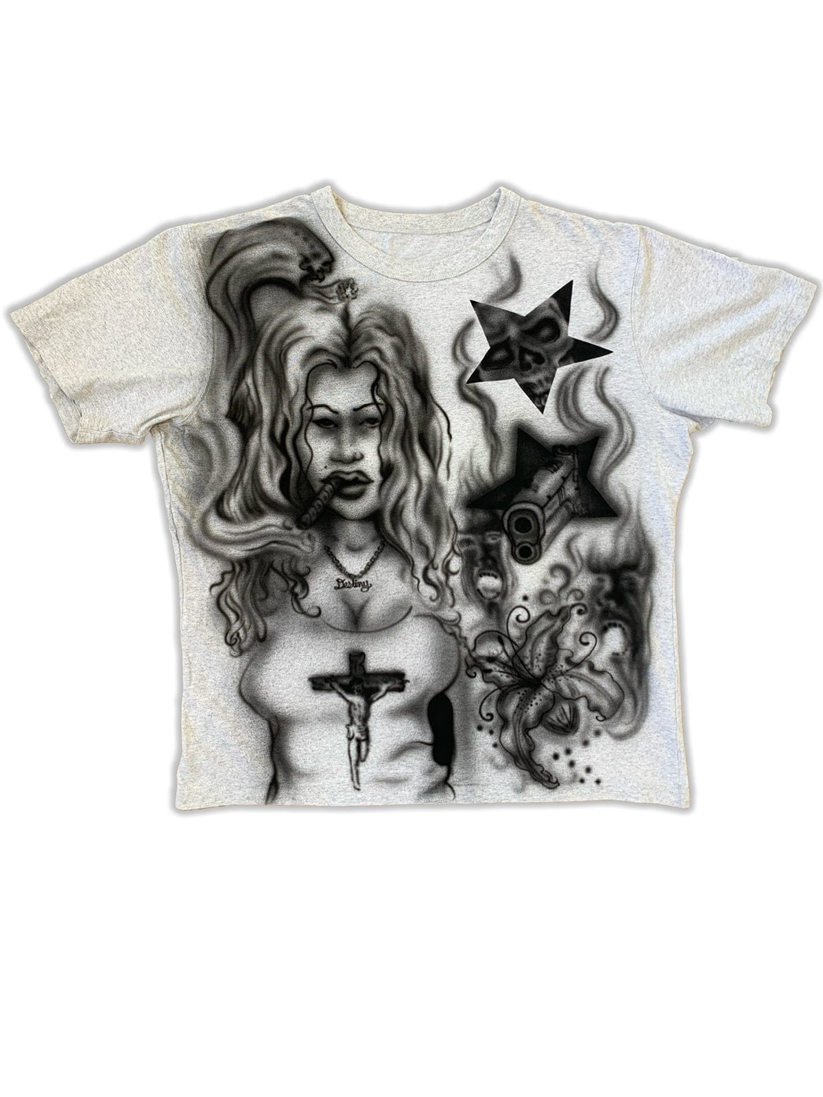 Destiny Airbrush Tee-Spacebrat-APOC STORE