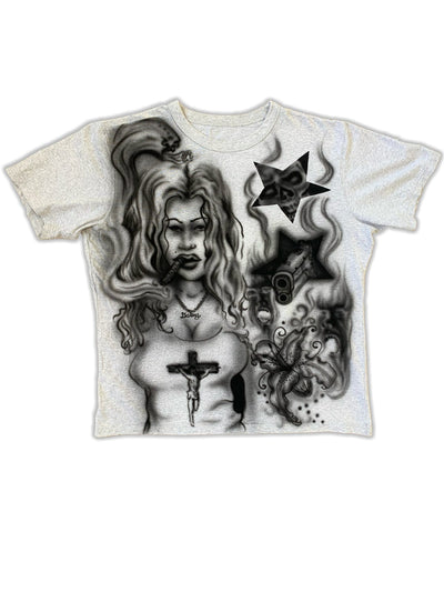 Destiny Airbrush Tee-Spacebrat-APOC STORE