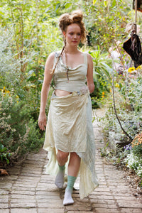 sage rosemary crystal manifestation dress-EIRINN HAYHOW-APOC STORE