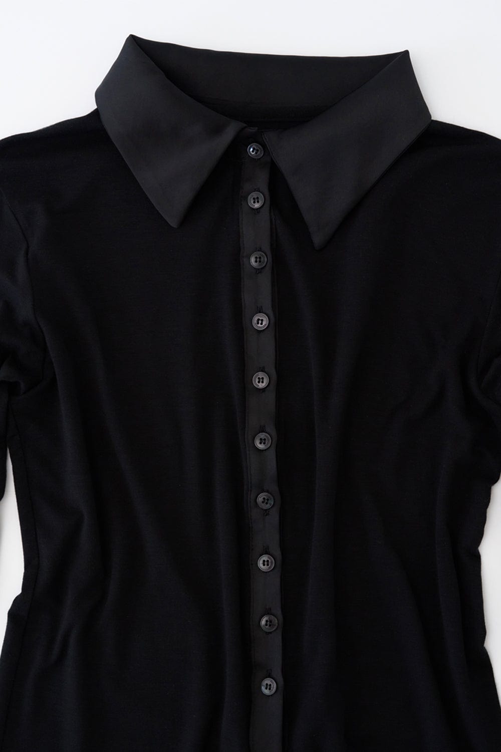 POLO JERSEY SHIRTS (BLACK)-Lalameemee-APOC STORE