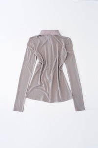 POLO JERSEY SHIRTS (DARKISH LILAC)-Lalameemee-APOC STORE