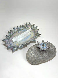 Stonebloom Butter Dish-Kaley Flowers-APOC STORE