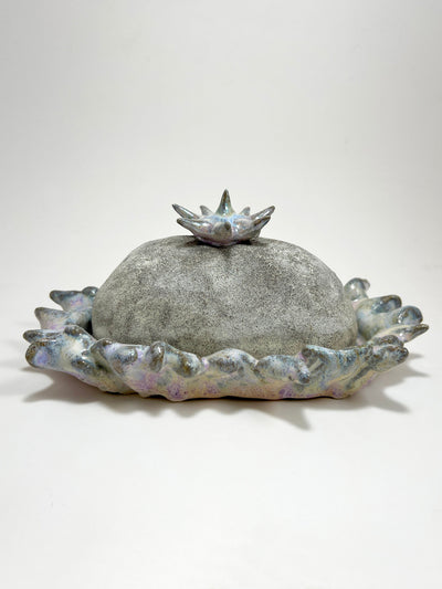 Stonebloom Butter Dish-Kaley Flowers-APOC STORE