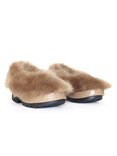 Caramel Fur Shoes-Hernán Guardamagna-APOC STORE