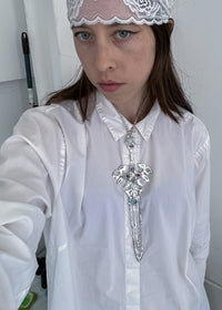 Metal Sword Necklace-Emma Pryde-APOC STORE