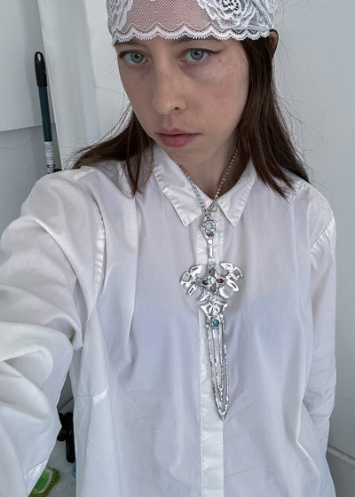 Metal Sword Necklace-Emma Pryde-APOC STORE