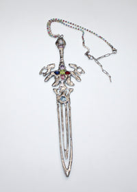 Metal Sword Necklace-Emma Pryde-APOC STORE