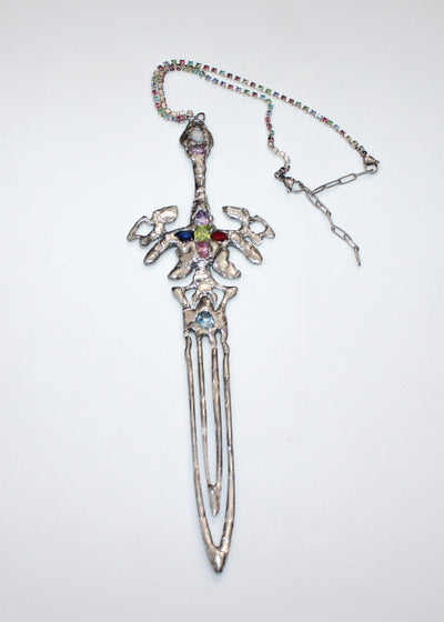 Metal Sword Necklace