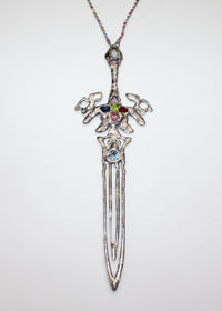 Metal Sword Necklace-Emma Pryde-APOC STORE