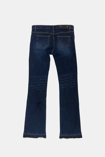 tattooed hiphugger denim-Lalameemee-APOC STORE