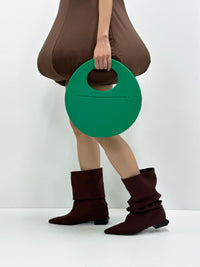 O Bag Forest Green-Sun Woo-APOC STORE