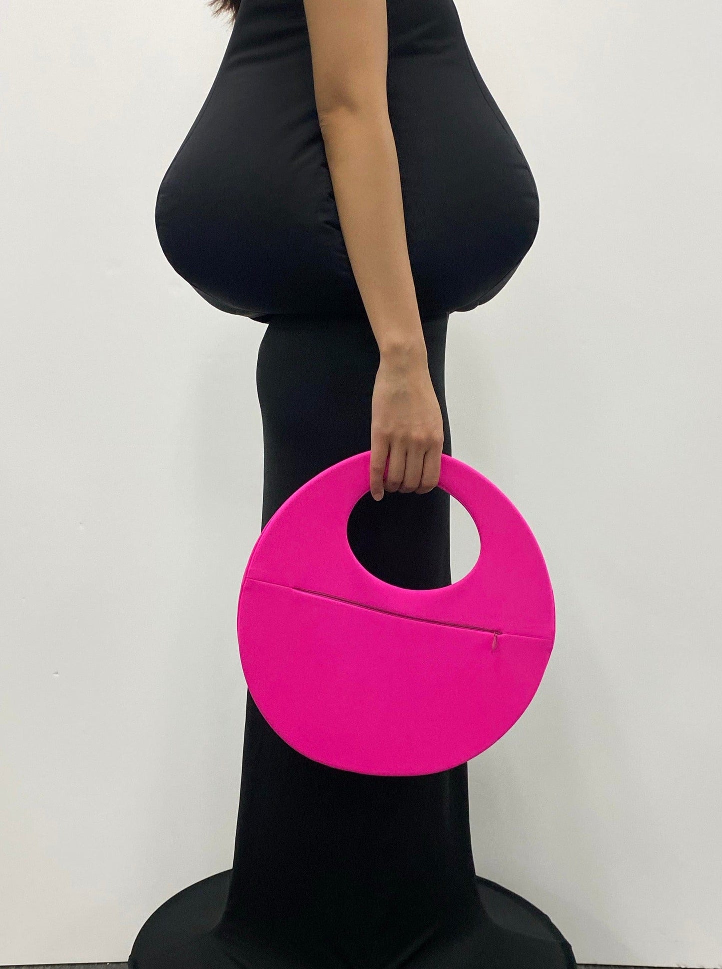 O Bag Neon Pink-Sun Woo-APOC STORE
