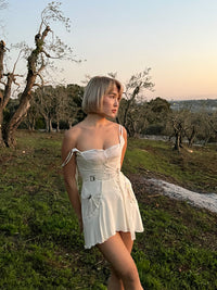 FAN LACED SKIRT-Marina Eerrie-APOC STORE