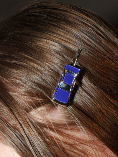 Traffic Jam Hairpins Blue-Marland Backus-APOC STORE