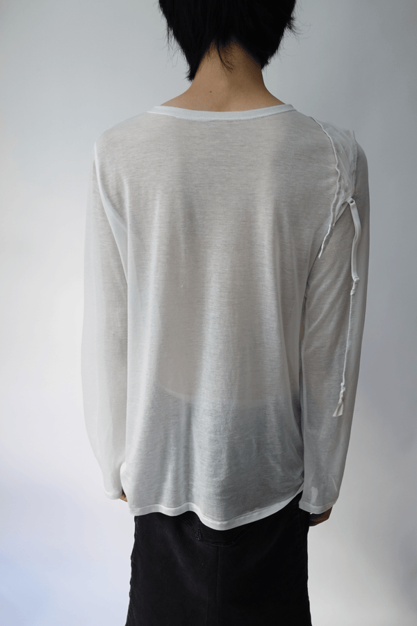 Basic Transparent Top with Lingerie Accessories-TRANSE PARIS-APOC STORE