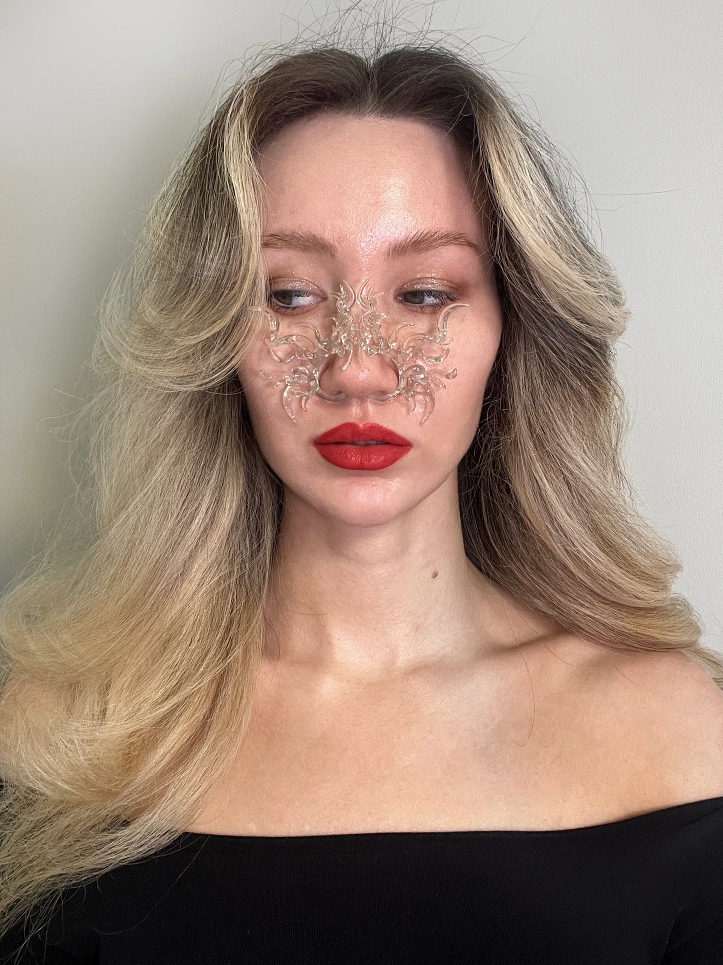 Transparent Nose cuff Medium-WHYNOEN-APOC STORE