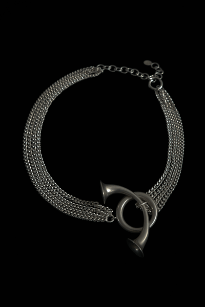 Necklace ‘Double Trompette’-TRANSE PARIS-APOC STORE