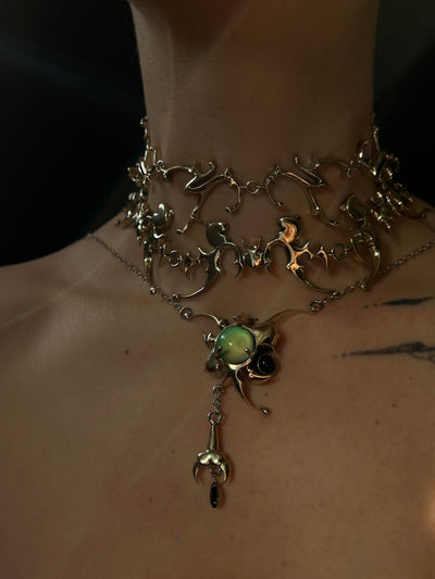 The Deep I Spiritual Necklace-This Shit Blinks-APOC STORE