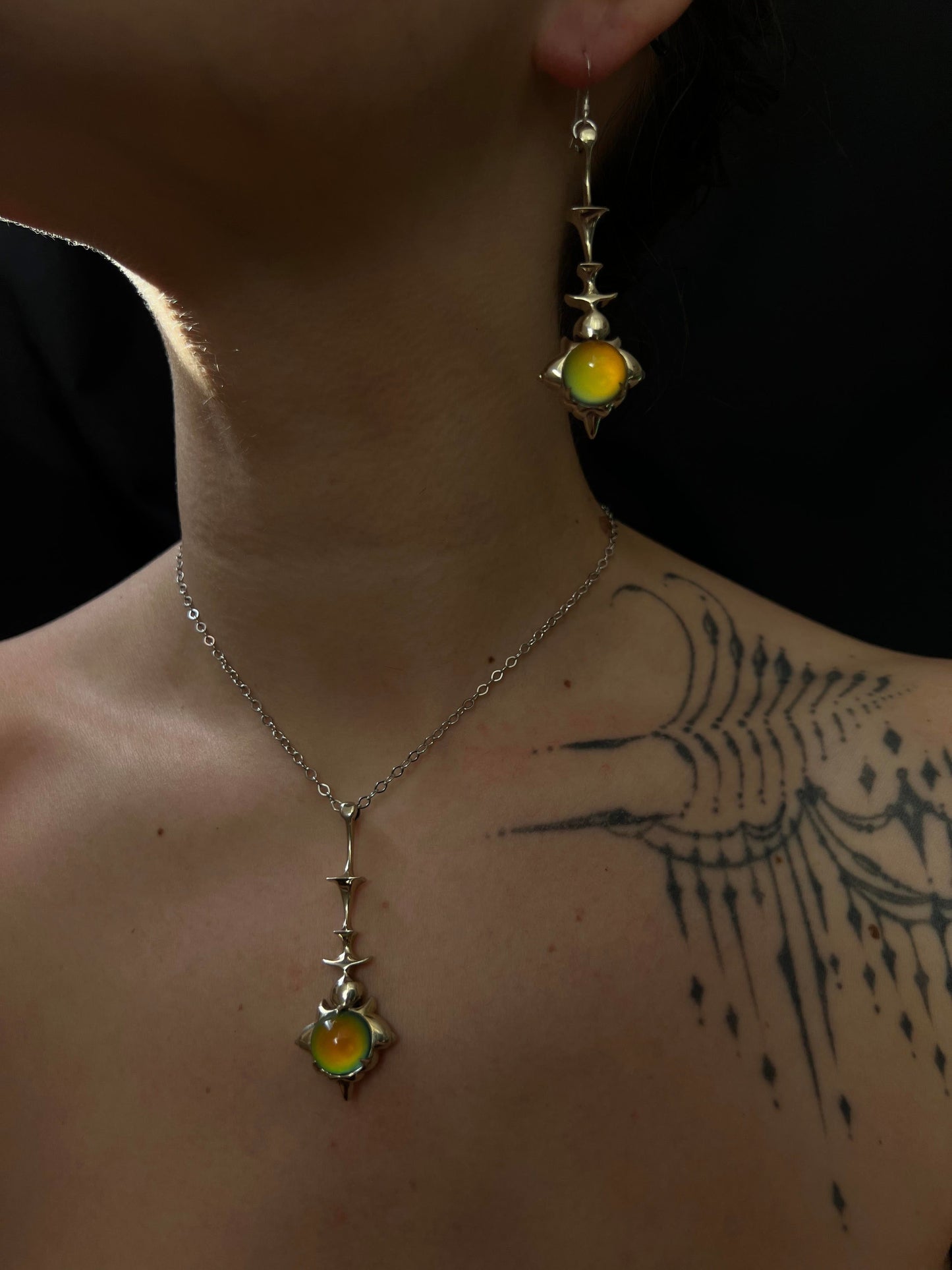 The Deep I earrings-This Shit Blinks-APOC STORE