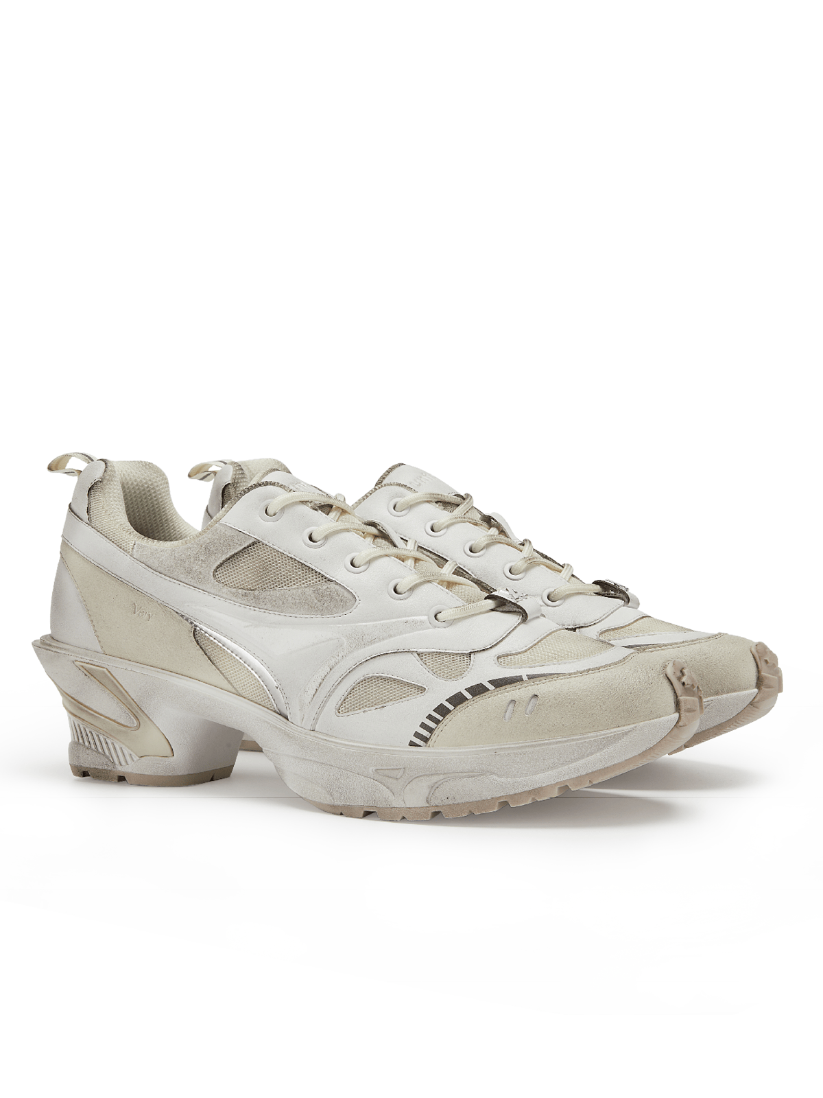 Lace Ups Flex Heel Sneaker-untitlab-APOC STORE