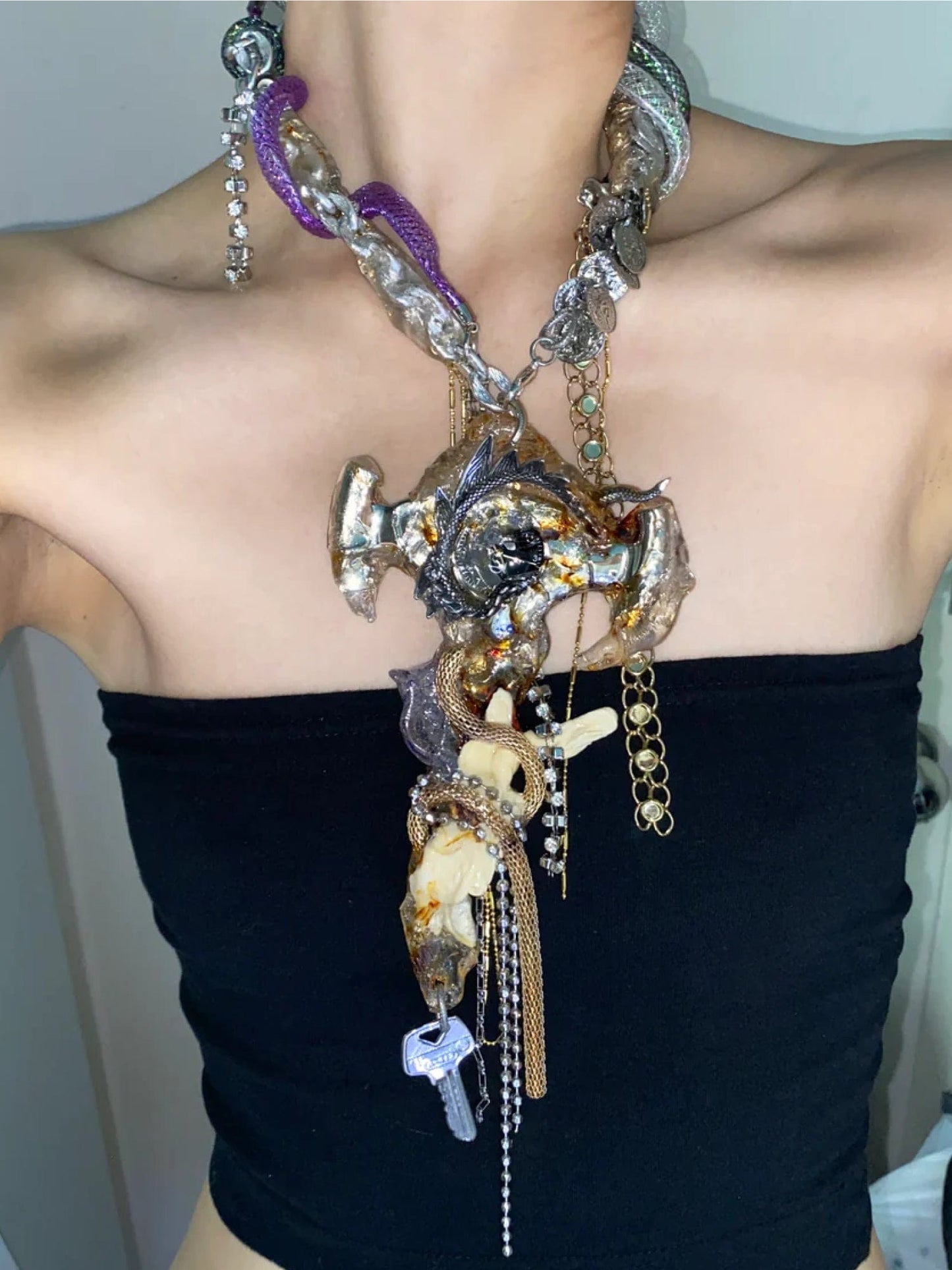 vcsm n371 Necklace-VACSOM-APOC STORE