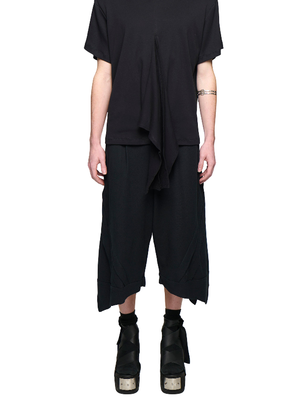 Terry Pirate Short - Black-Karlaidlaw-APOC STORE