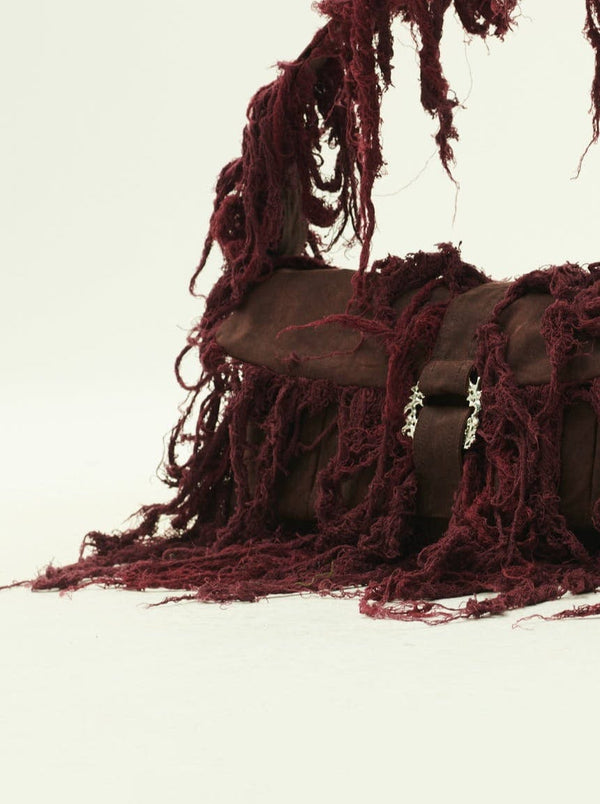 ‘Essence’ Oilskin Bag Carrageen-Solitude Studios-APOC STORE