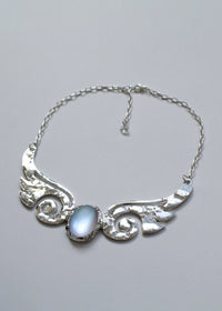 Iridescent Wing Necklace-Emma Pryde-APOC STORE