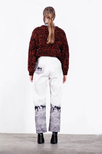 Printed Horse Jeans-Anton Belinskiy-APOC STORE