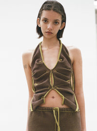 Reversible Butterfly Top-Krystal Paniagua-APOC STORE