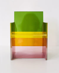 Acrylic Panel Chair-Louis Gibson-APOC STORE