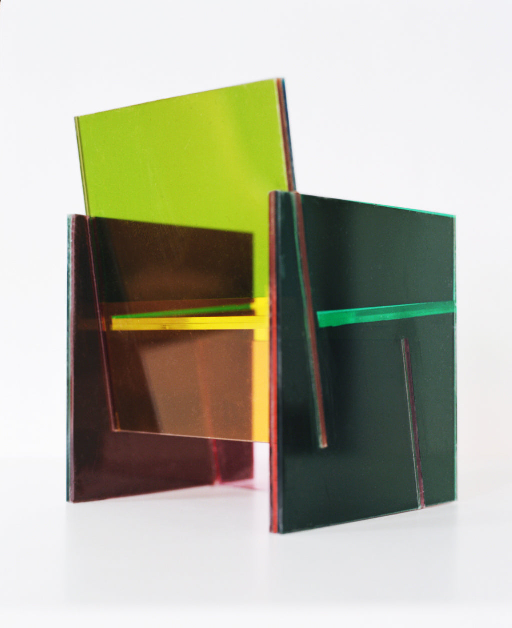 Acrylic Panel Chair-Louis Gibson-APOC STORE