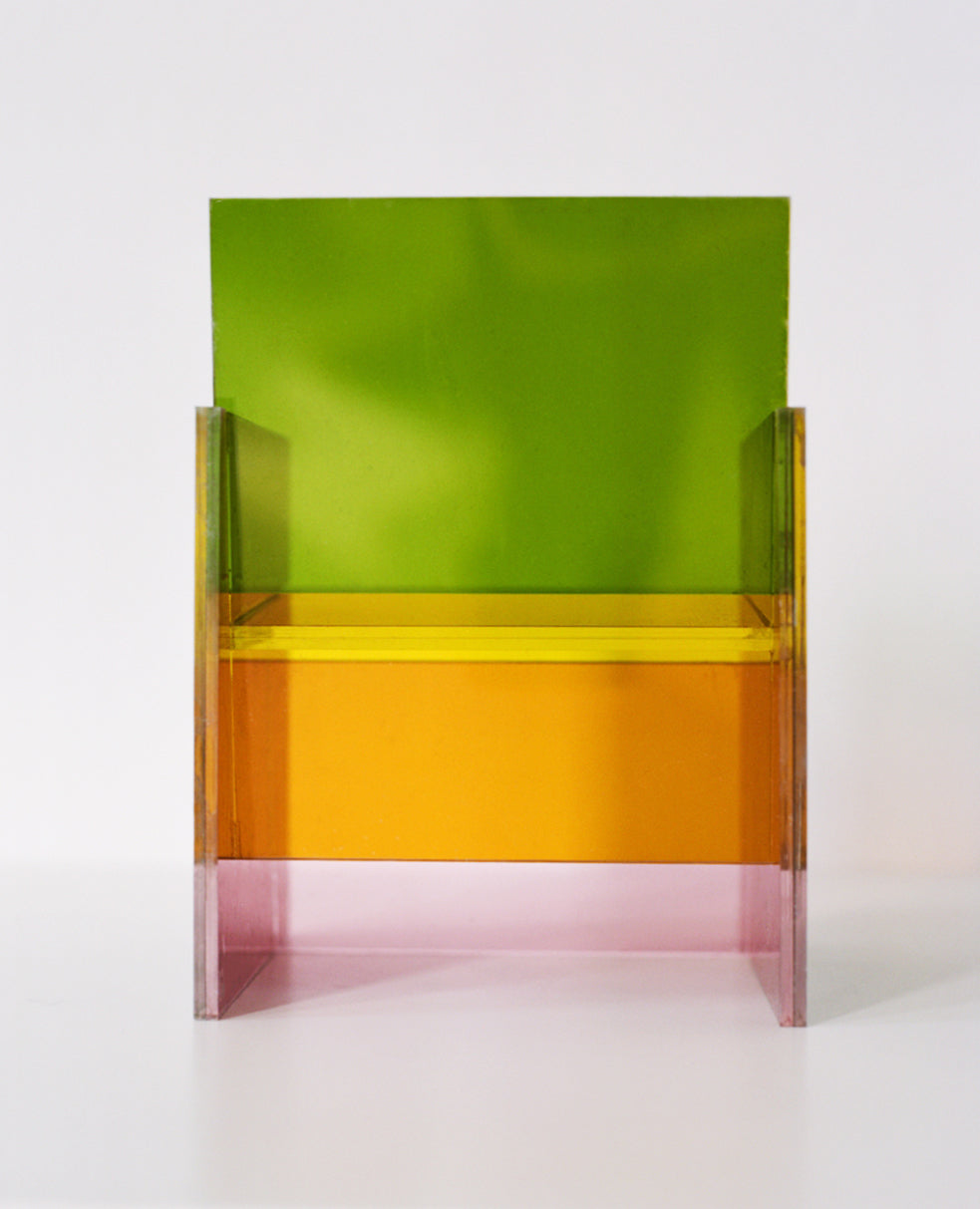 Acrylic Panel Chair-Louis Gibson-APOC STORE
