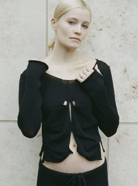 Butterfly Long Sleeve Top-Krystal Paniagua-APOC STORE