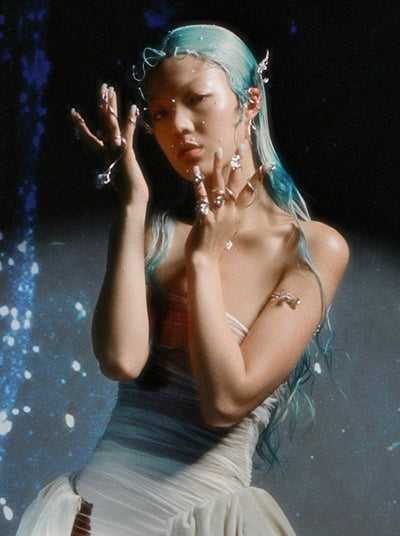 Silver Betta Fish Ring IV-Ancient Future-APOC STORE