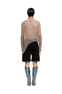 Mohair Loose Knit Jumper-XIMONLEE-APOC STORE
