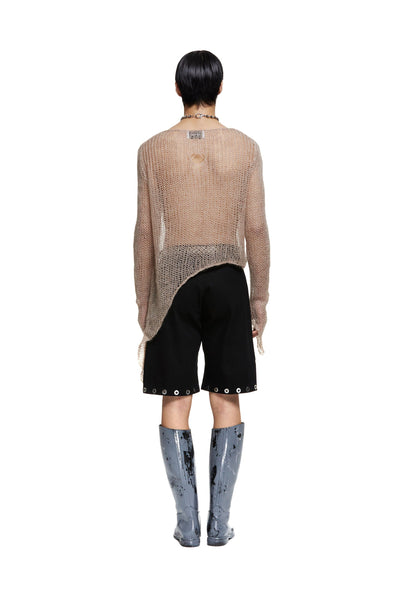 Mohair Loose Knit Jumper-XIMONLEE-APOC STORE
