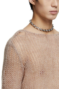 Mohair Loose Knit Jumper-XIMONLEE-APOC STORE