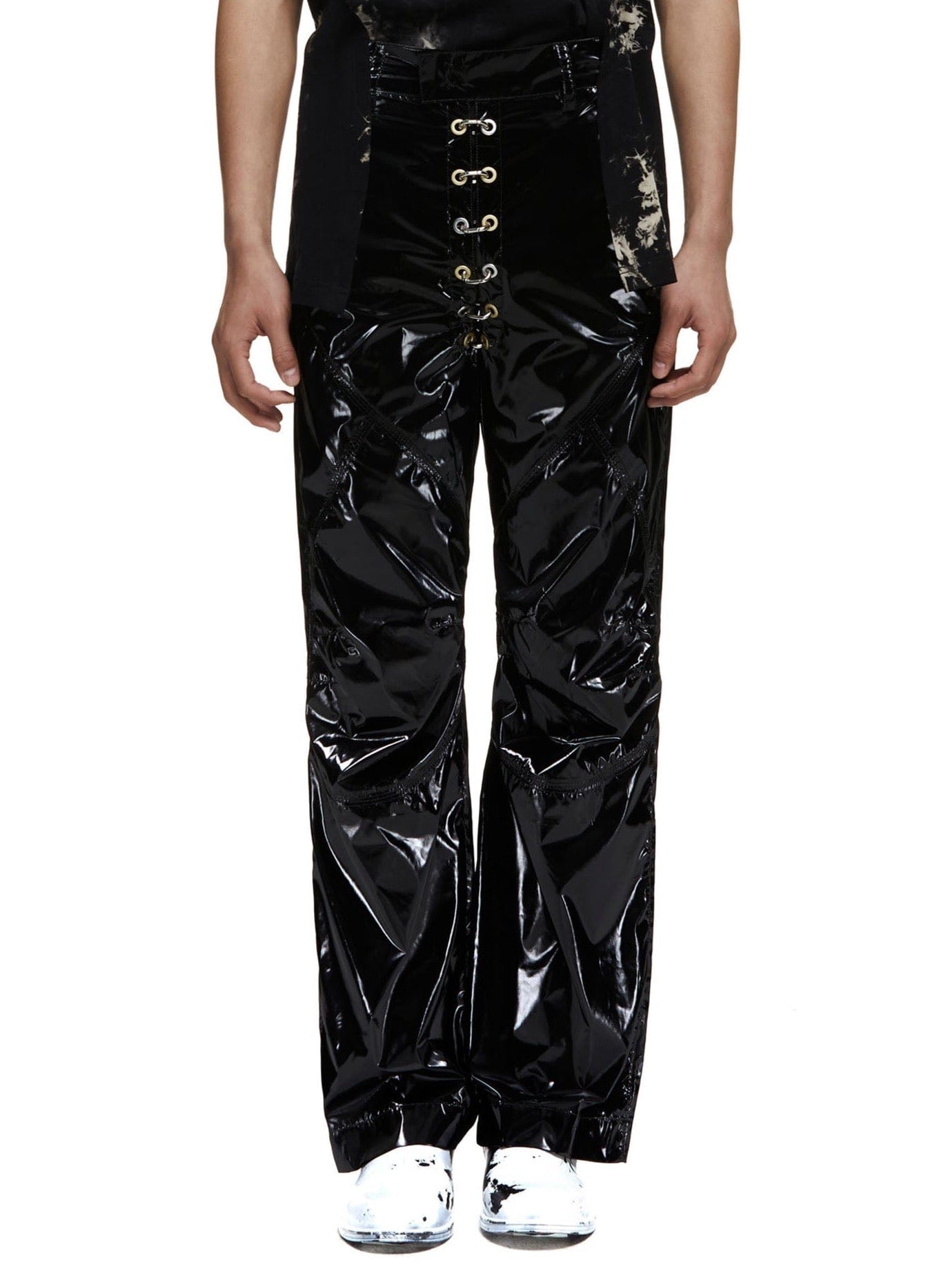 Chainlock Nylon Biker Pants-XIMONLEE-APOC STORE