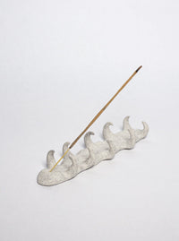 Grey incense holder-Cléo SJölander-APOC STORE